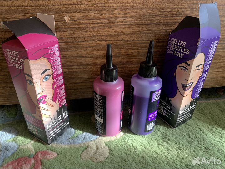 Bad Girl Тонирующее средство для волос, 150 мл