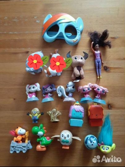 Игрушки из макдональдса