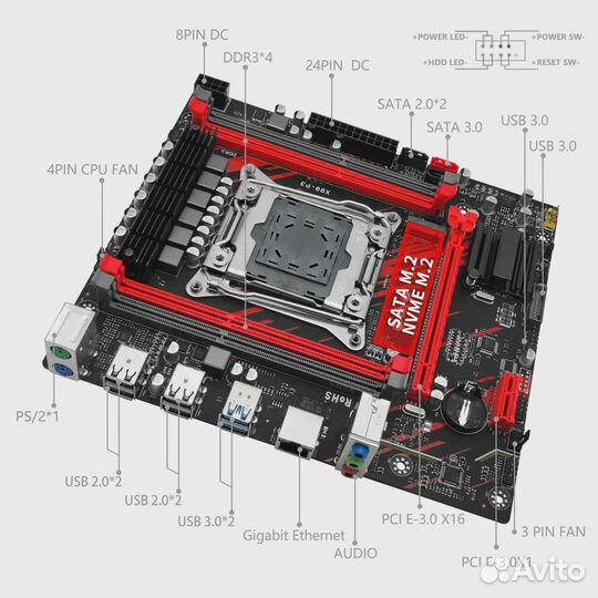 Комплект материнской платы xeon x99