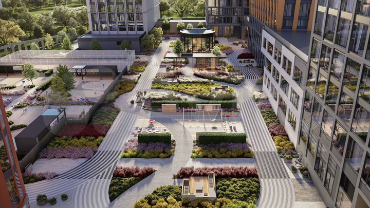 2-к. квартира, 66,4 м², 17/28 эт.