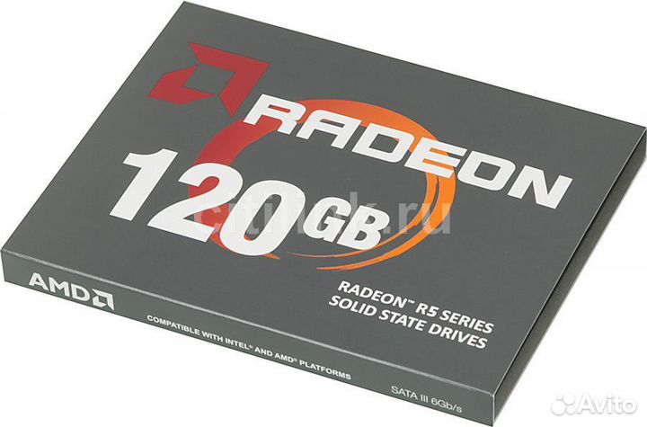 Ssd диск 120gb radeon новый