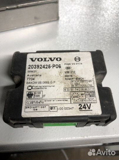 Блок иммобилайзера Volvo