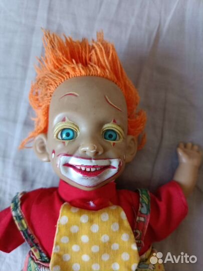 Кукла клоун ГДР