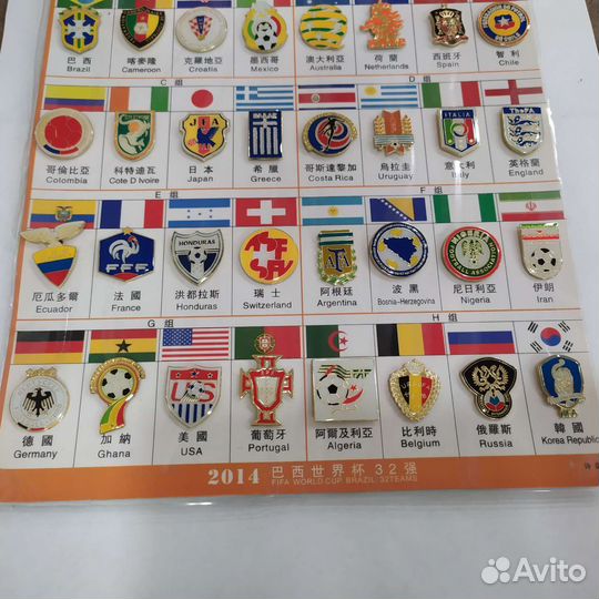 Набор значков