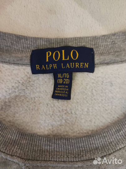 Свитшот polo ralph lauren