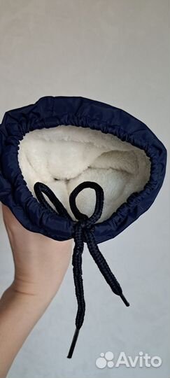 Теплые зимние пинетки