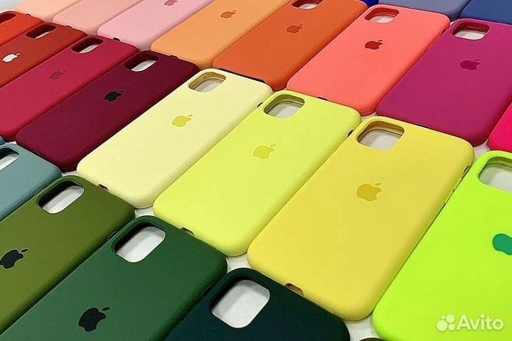 Чехлы на айфон/Silicone case iPhone