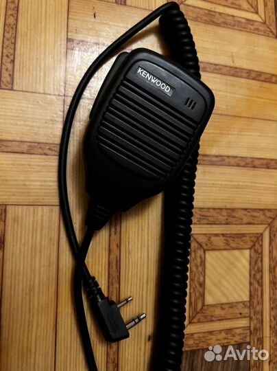 Микрофон тангента гарнитура для рации Kenwood KMC