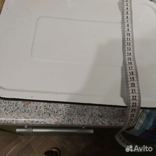 Лоток эмалированный для холодца