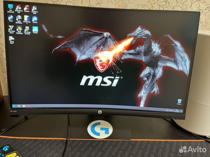 Монитор hp x24c