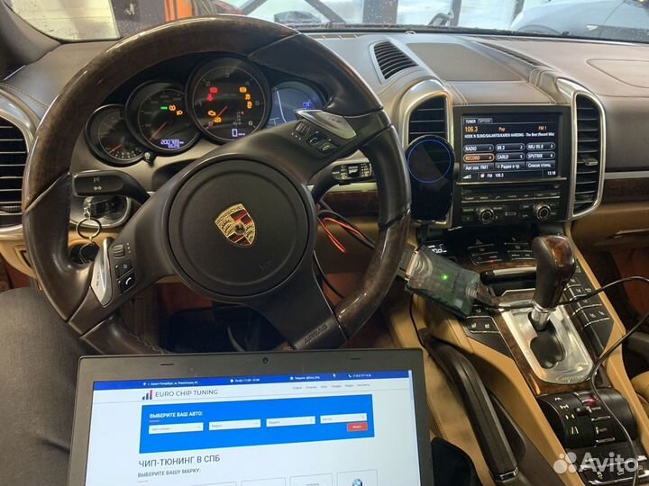 Прошивка Евро 2 Porsche Cayenne 958