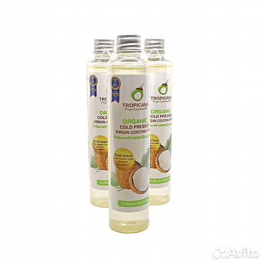 Тайское натуральное кокосовое масло Tropicana
