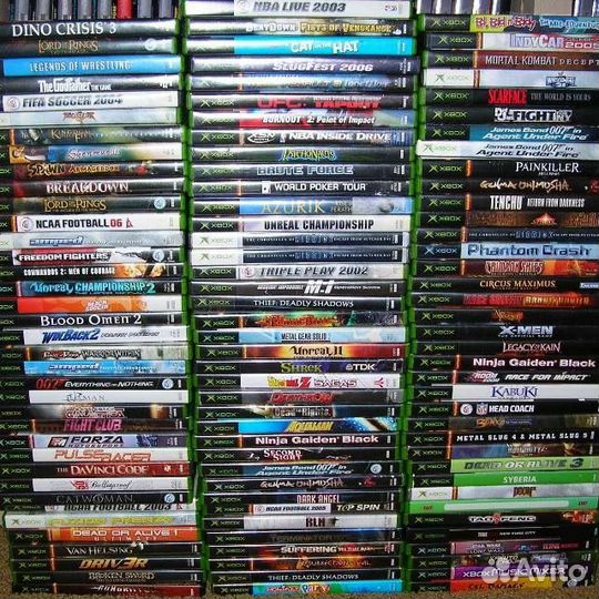 Игры на Xbox Original (чипованный)