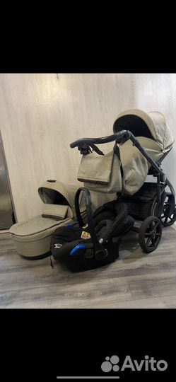 Коляска 3 в 1 Roan Bloom