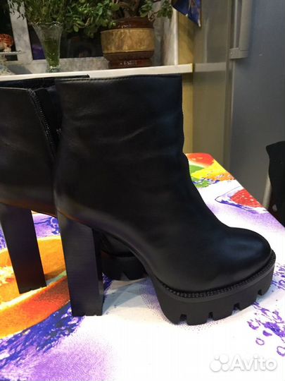 Ботильоны зимние 36