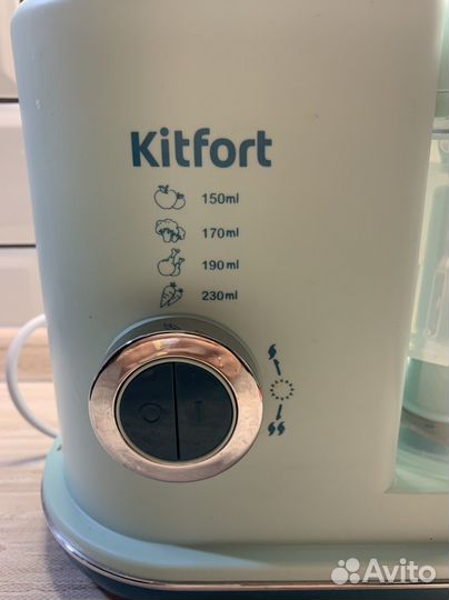 Пароварка блендер Kitfort