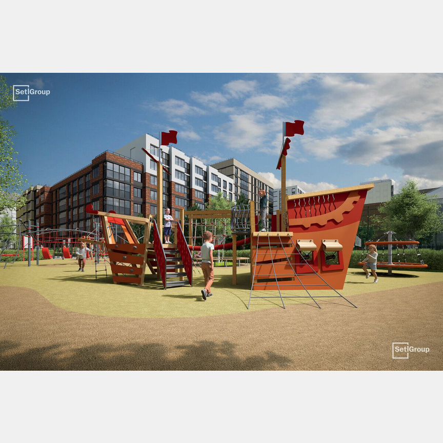 2-к. квартира, 53,7 м², 6/12 эт.