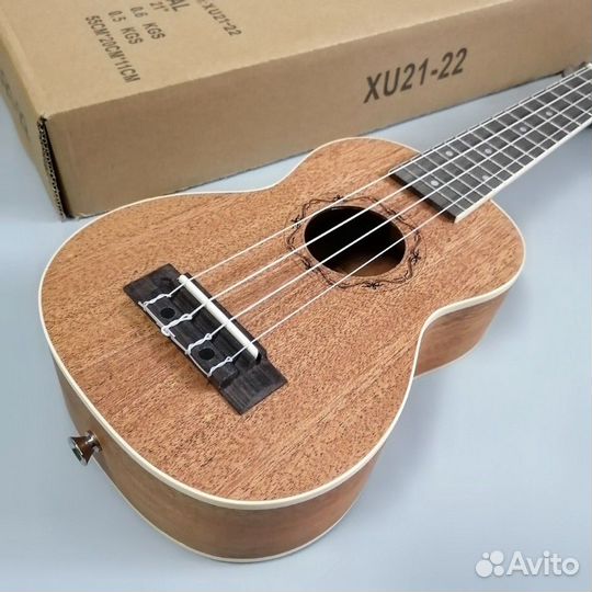 Укулеле новая сопрано махагони