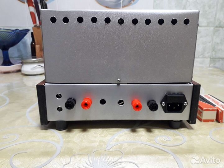 Ламповый однотактный усилитель на 6н2п и 6п1п