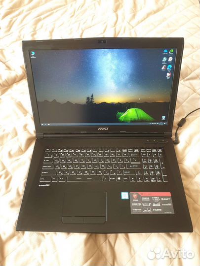 Ноутбук msi gl72 6qf