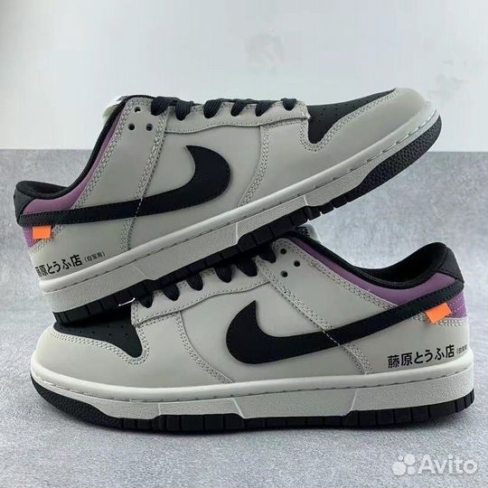 Кроссовки кеды Nike SB Dunk Toyota AE86 Initial D