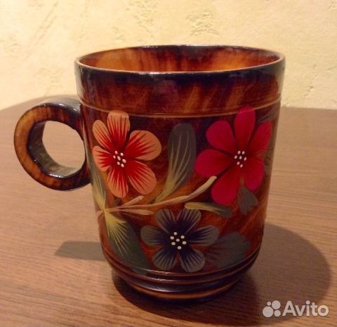 Деревянные чашки, ручная работа