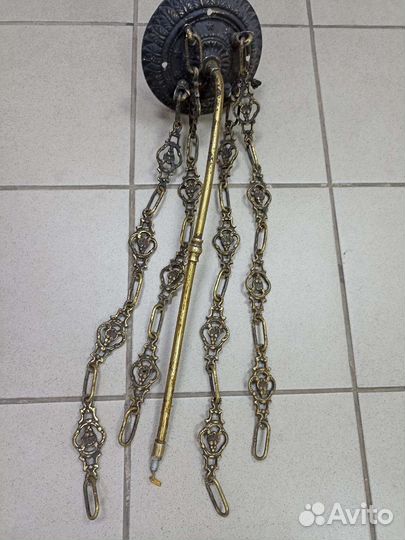 Цепи бронзовые Люстра.винтаж