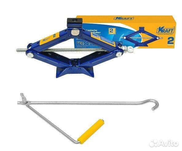 Домкрат ромбовый 1,5т (105-385мм)