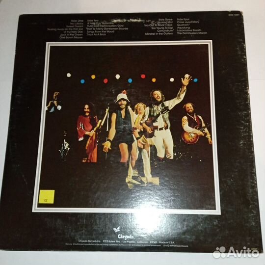 2LP.Jethro Tull – Live - Bursting Out - 1978