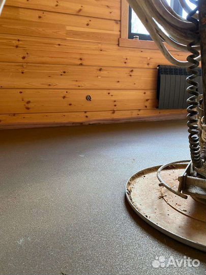 Полусухая стяжка пола за 1 день