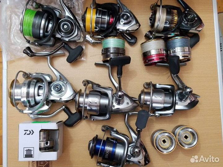 Катушки Daiwa,Shimano