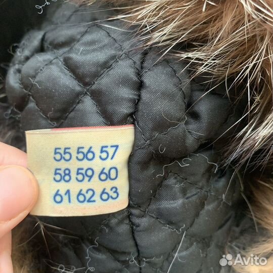 Шапка из чернобурки