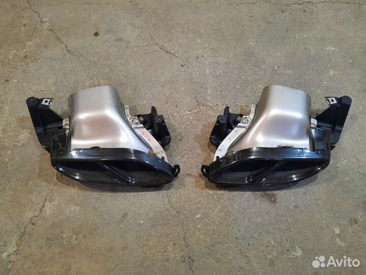 Насадки глушителя с креп. на Mercedes w166, w292