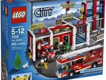 Lego City 7208 Пожарное депо
