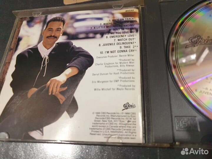 Billy Always - Watch Out (CD, 1988, USA, CBS)