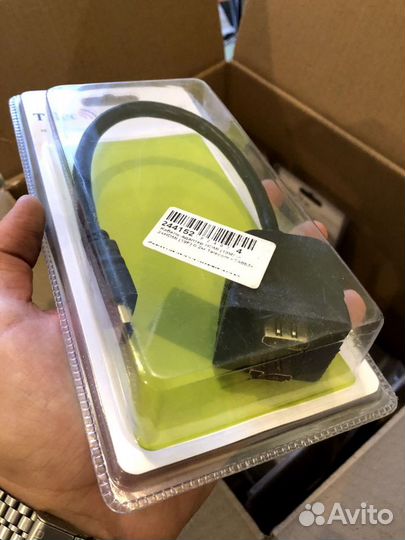 Кабель адаптер hdmi 2x hdmi Telecom