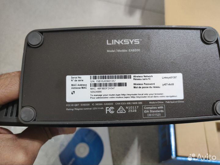 Роутер Linksys EA9200 cisco