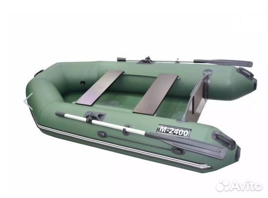 Двухместная лодка Муссон 2400, под мотор