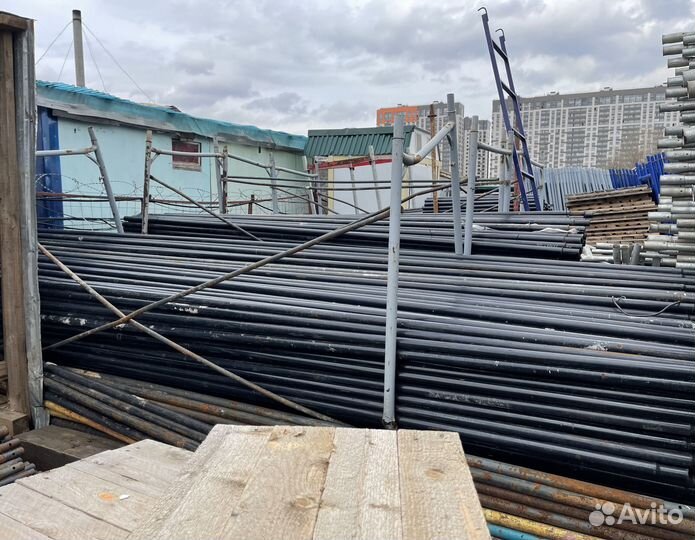 Хомутовые строительные леса