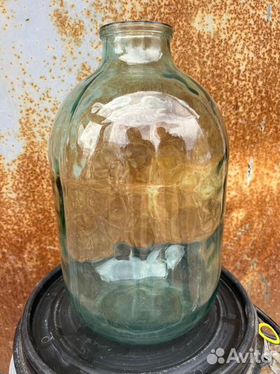 Бутыль - банка 10 литров с большим горлом