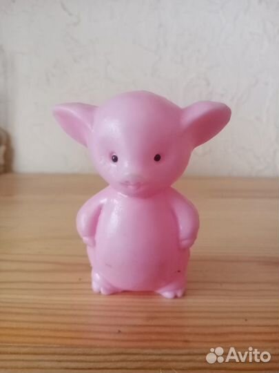 Поросенок СССР пластмассовый, дутыш СССР. Советска