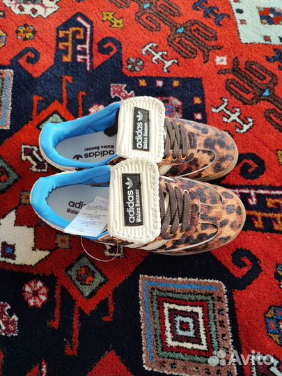 Adidas samba леопард