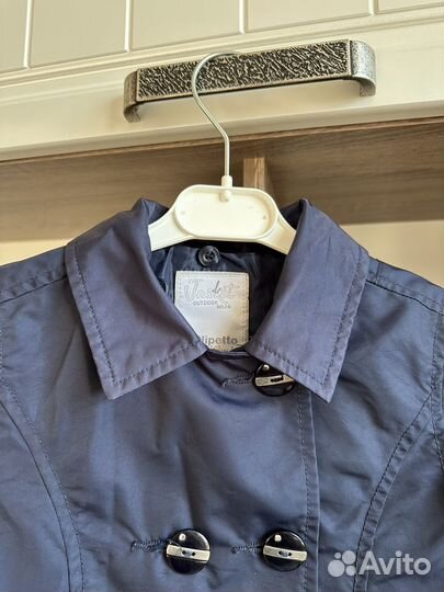 Синий плащ детский