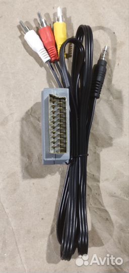 Переходник со scart на RCA или S-Video