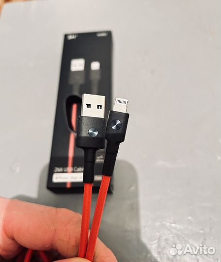 Кабель для iPhone плетённый