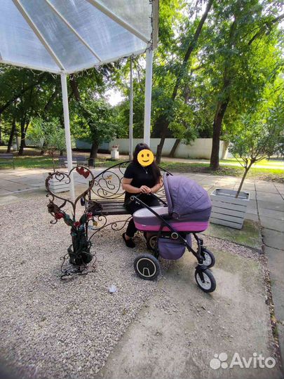 Коляска 2 в 1 adamex