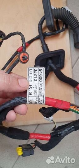 Провода для передней двери hyundai ix55