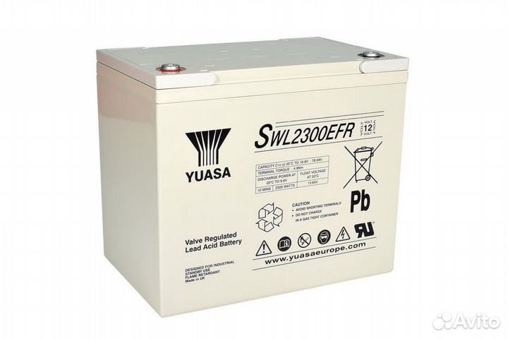 Аккумулятор для ибп yuasa SWL2300EFR