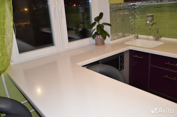 Подоконники из искусственного камня