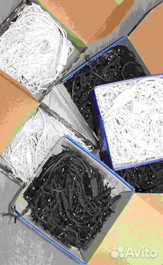 Гирлянда бахрома 25м